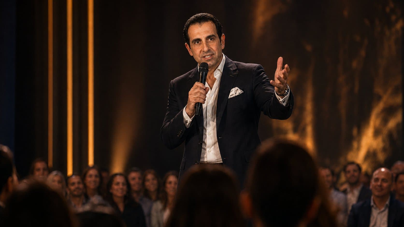 Valencio Akerman speaking